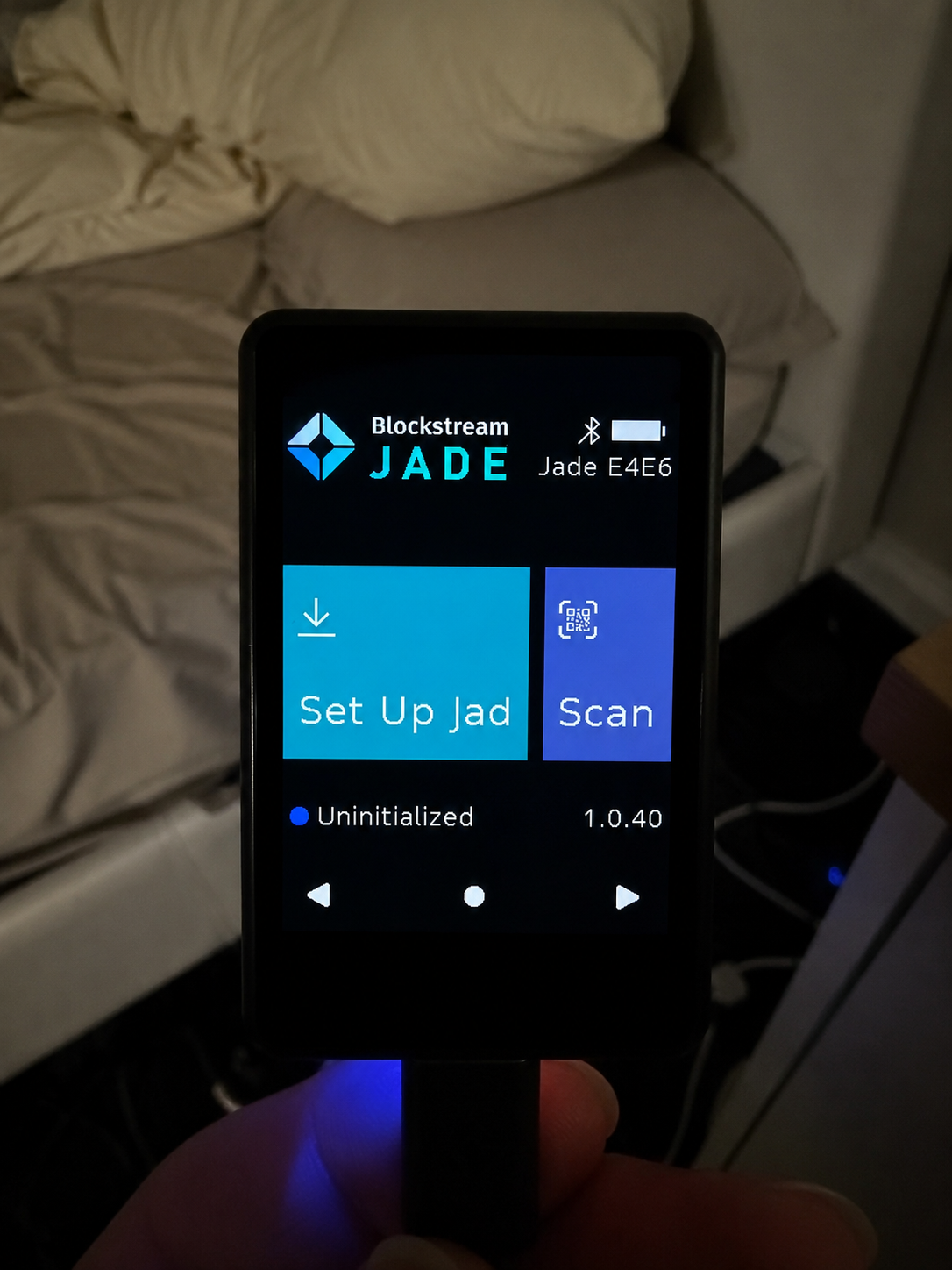 DIY Jade Hardware Wallet Preview